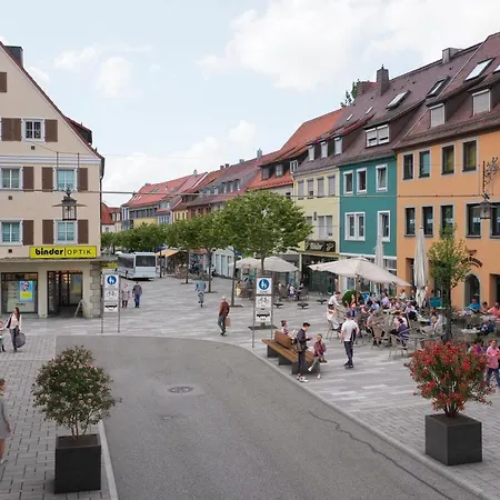 Fuer 6 Zentrum Netflix 300 Mbit Wlan Apartment Crailsheim